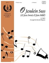 O Jesulein Suss Handbell sheet music cover